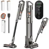 UWANT V500, Aspirateur balai, Sac à poussière, Gris, Rectangulaire, À sec, HEPA