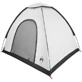 vidaXL Tente de camping avec auvent, en polyester 185T avec revêtement PU
