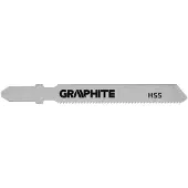 Graphite Lames de scie sauteuse, 21TPI, poignée en T, cpl. 2 pièces