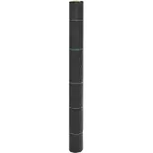 vidaXL Membrane anti-mauvaises herbes noir 1x10 m PP