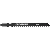 Graphite Lames de scie sauteuse, 6TPI, poignée en T, cpl. 2 pièces