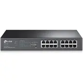 TP-LINK TL-SG1016PE Netzwerk-Switch Managed L2 Gigabit Ethernet (10/100/1000) Power over Ethernet (PoE) Schwarz