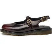 Dr. Martens Sandales 'Madaline Mary Jane Shoes' rouge foncé