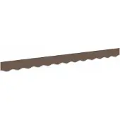 vidaXL , remplacement de jupe de marquise, couleur taupe, 381 x 20 cm, polyester