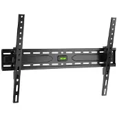 Goobay 79758 Support mural pour téléviseur Essential TILT (XL), noir - 37 à 86 pouces (94–219 cm), max. 45 kg
