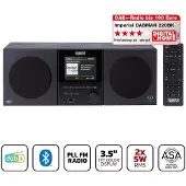 Imperial Radio stéréo DAB+/FM Imperial DABMAN-220BK, Bluetooth 5.3, USB, écran TFT couleur ASA