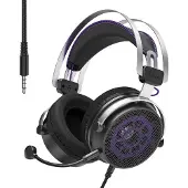 Fifine H18 gaming headphones (black) (Filaire), Casque gaming, Noir