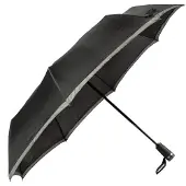 BOSS Parapluie de poche à ouverture automatique avec bord contrastant