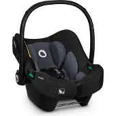 Lionelo ASTRID I-SIZE siège auto enfant dès la naissance, jusqu'à 87 cm, de 1 kg, jusqu'à 16 kg, (set), nacelle très stable, hauteur réglable - Noir Gris