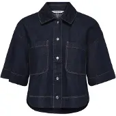 ONLY Chemisier 'ONLCleo' bleu foncé