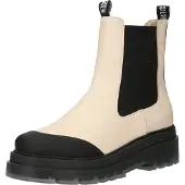 Steve madden Chelsea Boots 'Myrtha' beige / noir