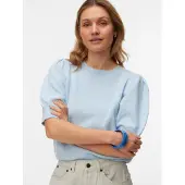 Vero Moda Pull-over 'VMDoffy' bleu clair