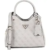 GUESS Sacs à main 'MERIDIAN II' camel / blanc