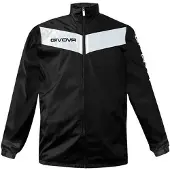 Givova Veste de sport Rain Nero-bianco Noir