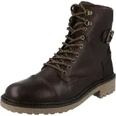 Bullboxer Bottines à lacets brun foncé