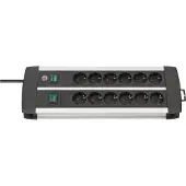 Brennenstuhl 1391000912 power extension 3 m 12 AC outlet(s) Indoor Black, White