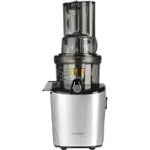 Witt Squeezer : REVO830 : Slow Juicer : Double ouverture : Système de remplissage : Système de coupe automatique : Argent mat