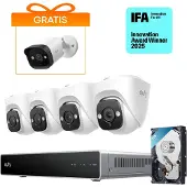 Eufy PoE Security System + NVR + E41 Lot de 4