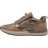 Tamaris Baskets basses marron / cuivre / blanc