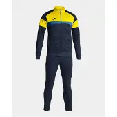Joma Danubio Iii Tracksuit Jaune,Bleu 3-4 Years Garçon