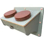 Masterkidz Accessoires de tige de batterie pour instruments de musique Bongos