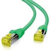 Helos Câble Réseau Cat6a Cat 6a S/ftp Awg26/7 Lszh Ghmt 15 M