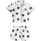 Next Pyjama noir / blanc