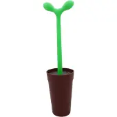 Alessi Asg04 Wc Brush Vert