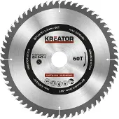 Kreator Lame de Scie pour Bois 216 x 30 x 2,2 mm 60T