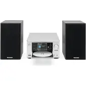 Technisat VIOLA 710 CD IR | Chaîne Hi-Fi compacte avec DAB+, lecteur CD | argenté
