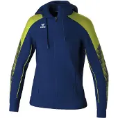 Erima Veste de sport bleu / vert / blanc