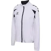 Hummel Veste de survêtement noir / blanc