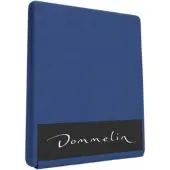Dommelin Drap-housse Dommelin Bleu Jean (Percale 200TC)-180 x 200 cm