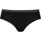 Mey Slip 'Modal Lace' noir