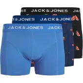 Jack & Jones Boxers 'JACTHOR' bleu / bleu marine / noir / blanc
