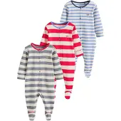 Next Pyjama bleu clair / rouge vif / blanc
