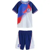 Next Pyjama bleu roi / bleu foncé / rouge vif / blanc