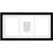Deknudt S66ka3 15x10 Cm Wood With Passepartout Photo Photo Frame Noir,Blanc