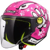 LS2 OF622 Funny II Paws Casque jet pour enfants