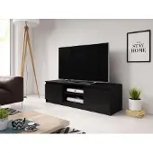 MINIO go for it Meuble TV DONATO 120 – noir graphite