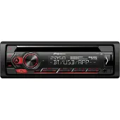 Pioneer DEH-S420BT car media receiver Black, Red 200 W Bluetooth