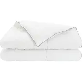 vidaXL Couette d'hiver blanche 200 x 200 cm en bambou