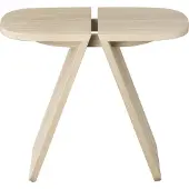 Blomus Table d'appoint AVIO, en chêne, diamètre 45 cm. Article exclusif