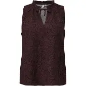QS Chemisier lilas / noir
