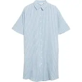s.Oliver Robe-chemise bleu clair / blanc