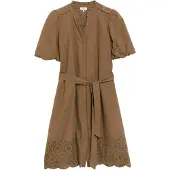 s.Oliver Robe-chemise caramel