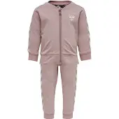Hummel Survêtement rose ancienne / blanc