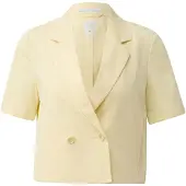 QS Blazer jaune clair