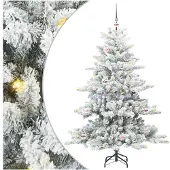 vidaXL Sapin de Noël Artificiel à Branches Articulées 150 cm PVC