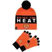 Difuzed Charmander Pokémon Hat And Gloves Orange
